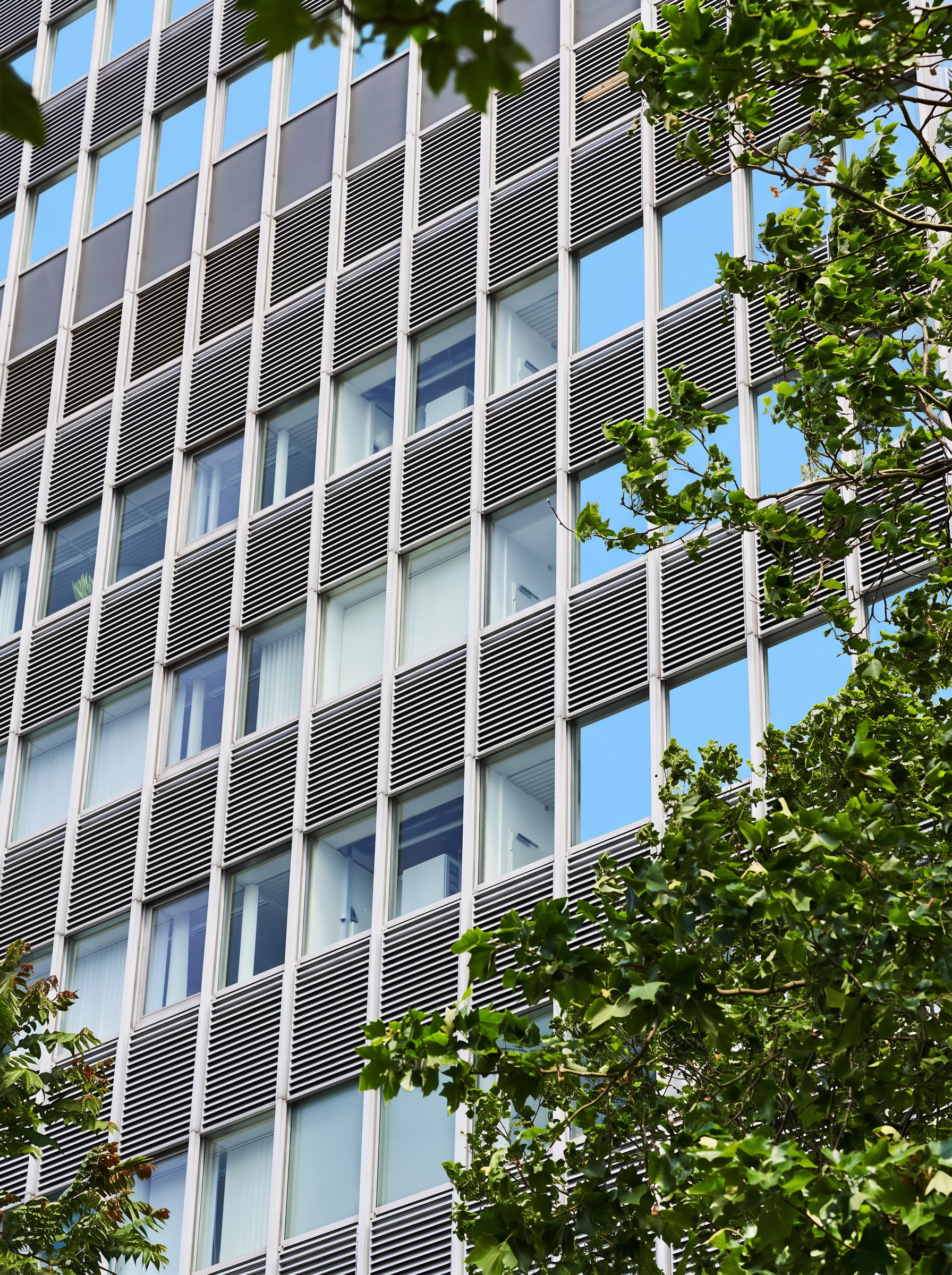 CUBE Skyline Tower Essen – Fassadendetail
